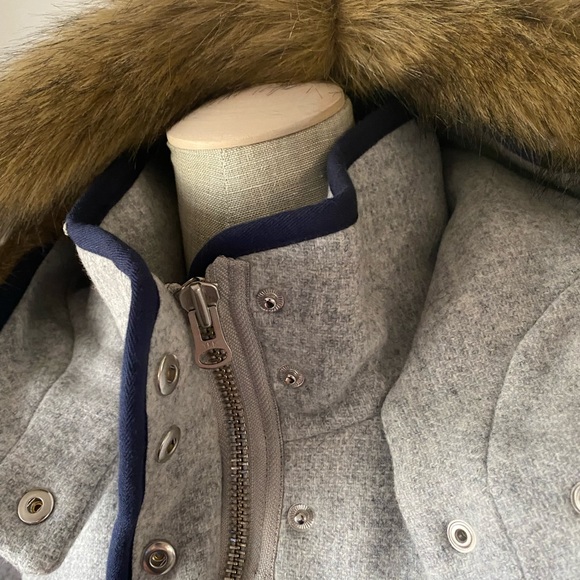 J.Crew Summit parka in Italian stadium-cloth wool NWT - Picture 6 of 7